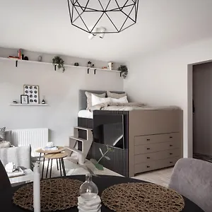  Apartment Peaceful Scandinavian Studio - 19mins From City Centre